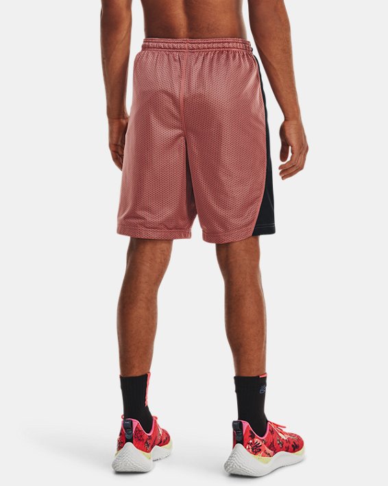 Men's Curry Splash 9" Shorts in Red image number 1